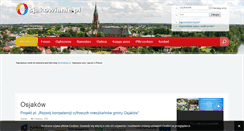 Desktop Screenshot of osjakowianie.pl